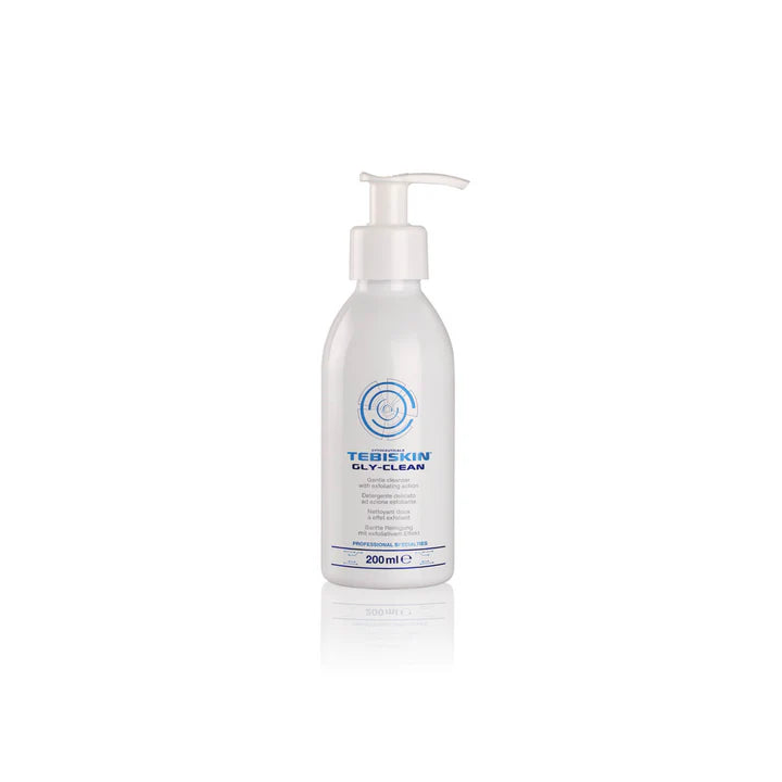 TEBISKIN GLY-C CLEANSER prausimosi gelis su švelniu šveičiamuoju poveikiu, 200ml