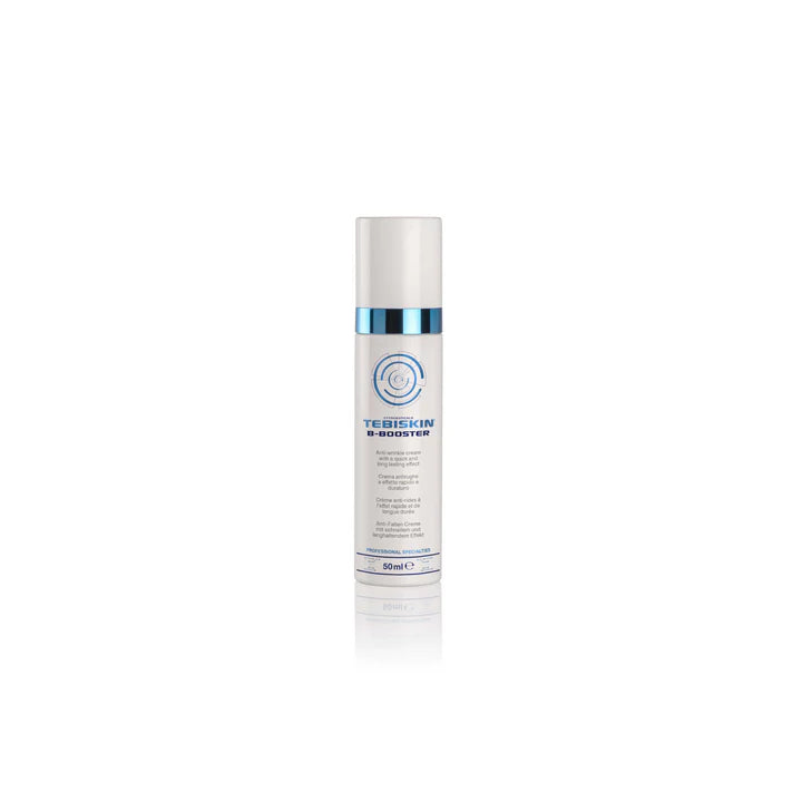 TEBISKIN® B-BOOSTER kremas nuo raukšlių, suteikiantis greitą ir ilgalaikį odos patempimo efektą, 50ml