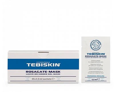 TEBISKIN ROSAGATE MASK raminanti veido kaukė, 25x2,5ml