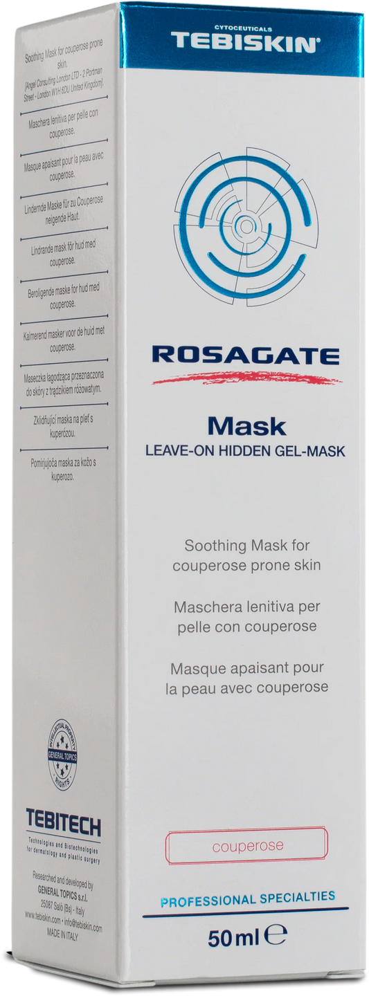 ROSAGATE® Mask LEAVE-ON HIDDEN GEL-MASK kaukė, 50 ml