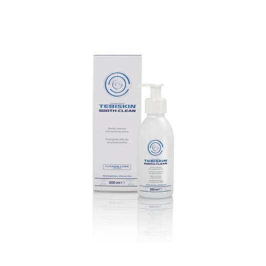 TEBISKIN® SOOTH-CLEAN prausimosi gelis jautriai, sudirgusiai odai, 200ml